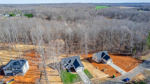 3027 Wesley Farm Ln, Sophia, NC 27350 - drone / aerial view featuring a view of trees