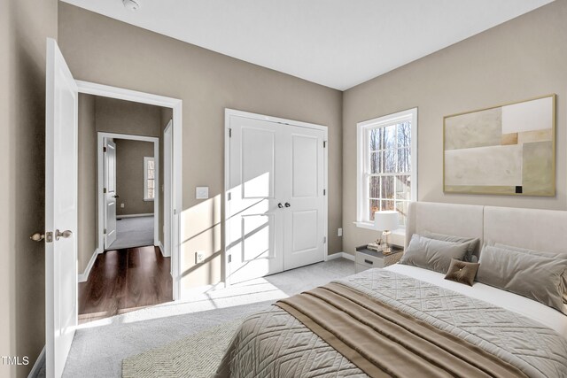 3027 Wesley Farm Ln, Sophia, NC 27350 - carpeted bedroom with baseboards