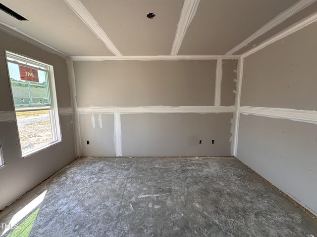 view of empty room