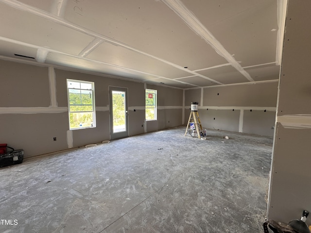 view of empty room