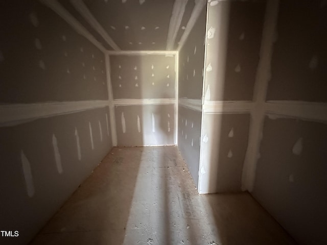 view of storage room