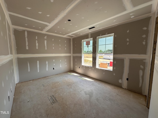 view of empty room
