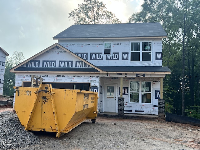 35 Fetterbush Way, Clayton, NC 27520 - property in mid-construction featuring an attached garage