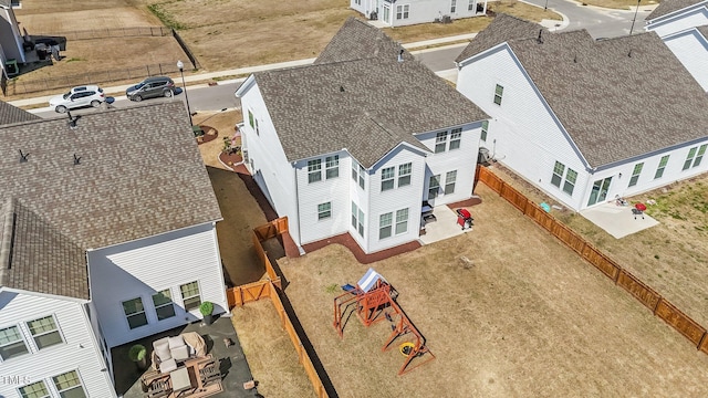 1408 Weavers Trace Dr, Zebulon, NC 27597 - bird's eye view