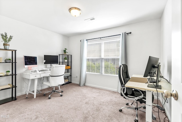 1004 Gold Cir, Mebane, NC 27302 - carpeted office featuring baseboards and visible vents