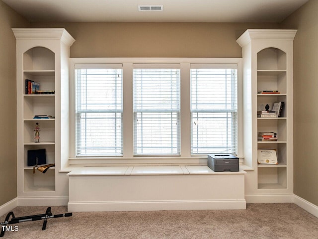 107 Bella Casa Way, Clayton, NC 27527 - interior space featuring baseboards, visible vents, and plenty of natural light