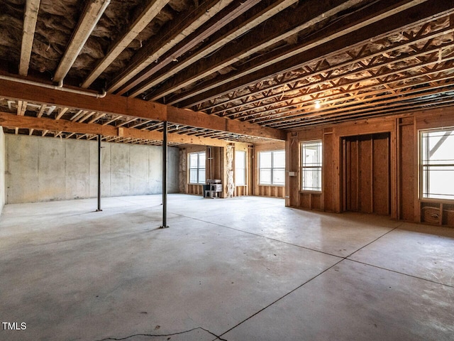 107 Bella Casa Way, Clayton, NC 27527 - basement featuring a wealth of natural light