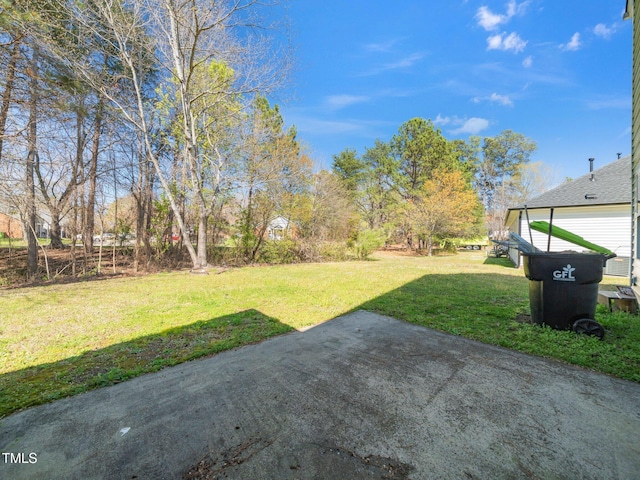 106 Mingocrest Dr, Knightdale, NC 27545 - view of yard featuring a patio area