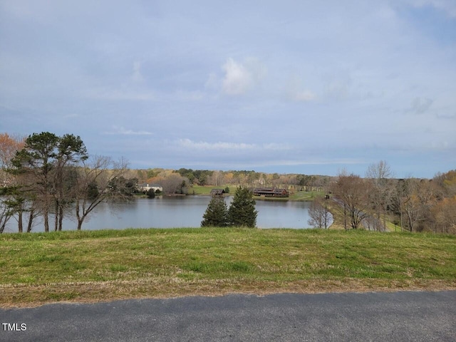 property view of water