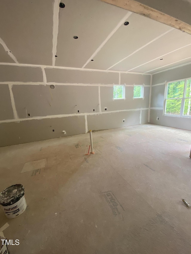 view of empty room