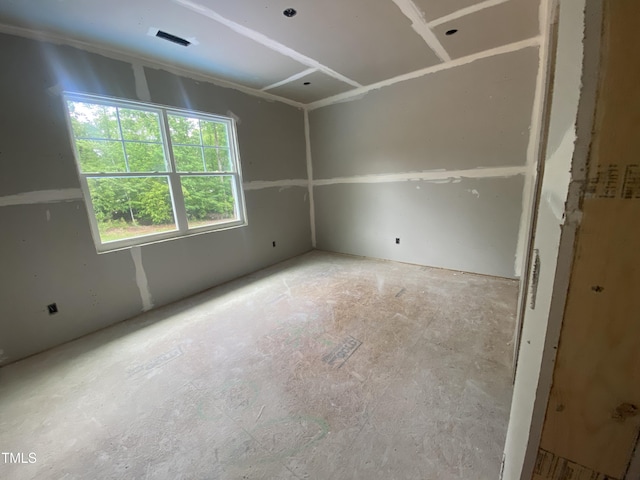 view of unfurnished room