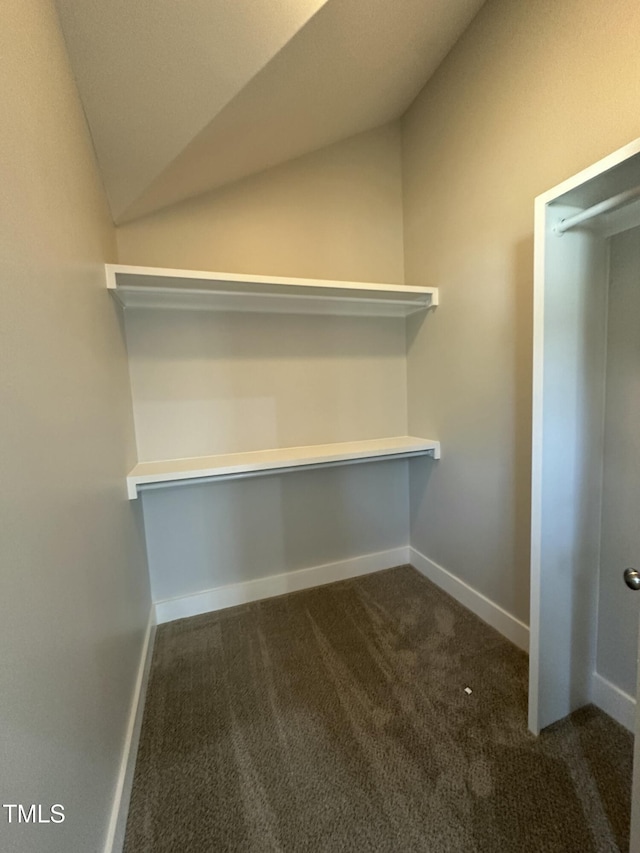 view of closet