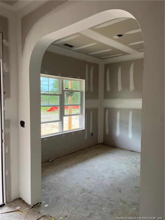 200 Dove Rd, Cameron, NC 28326 - empty room featuring arched walkways