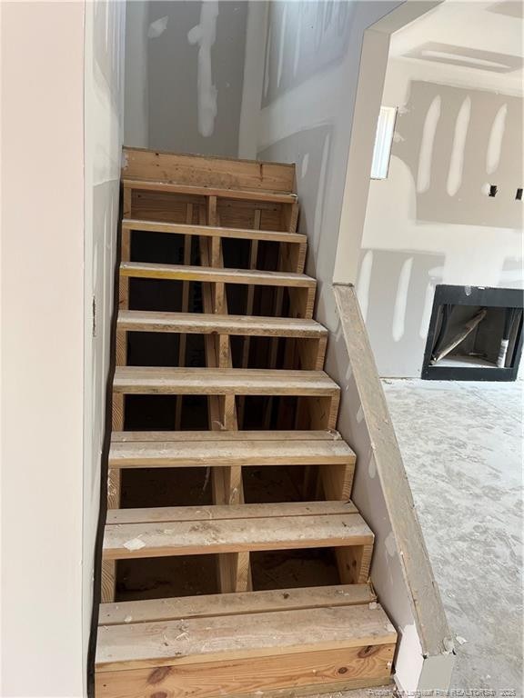 200 Dove Rd, Cameron, NC 28326 - staircase featuring a sauna