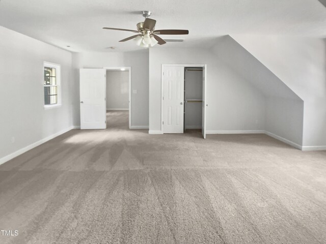 4601 Pemberton Dr, Raleigh, NC 27609 - bonus room with carpet flooring and ceiling fan