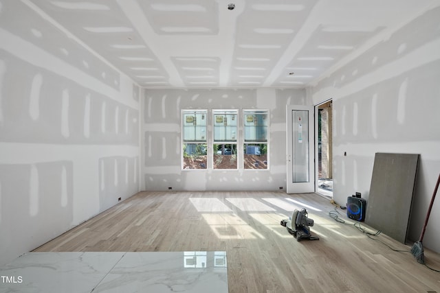2957 Wexford Pond Way, Wake Forest, NC 27587 - empty room featuring wood finished floors