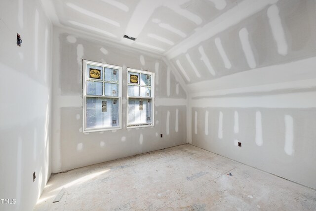 2957 Wexford Pond Way, Wake Forest, NC 27587 - additional living space featuring lofted ceiling