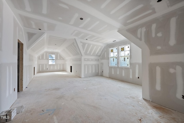2957 Wexford Pond Way, Wake Forest, NC 27587 - additional living space featuring lofted ceiling
