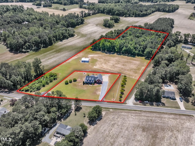 5595 Godwin Lake Rd, Benson, NC 27504 - bird's eye view