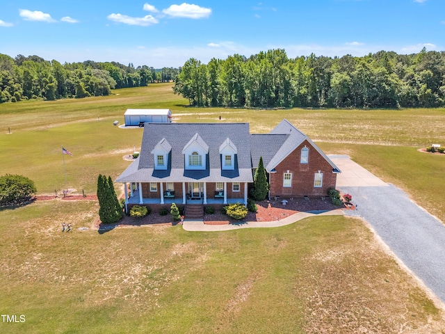 5595 Godwin Lake Rd, Benson, NC 27504 - aerial view