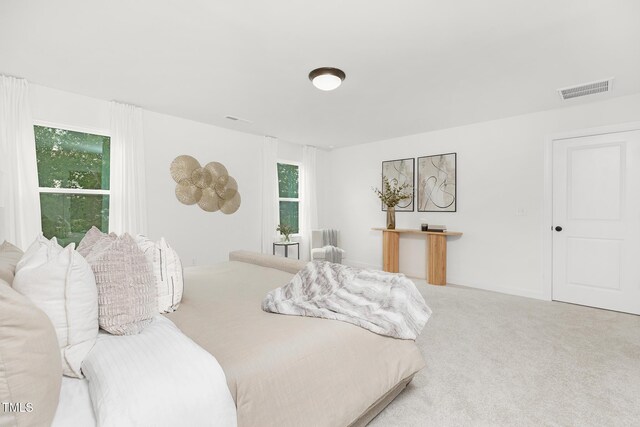 111 Silver Moon Ln Unit 121, Clayton, NC 27527 - bedroom featuring visible vents and carpet flooring