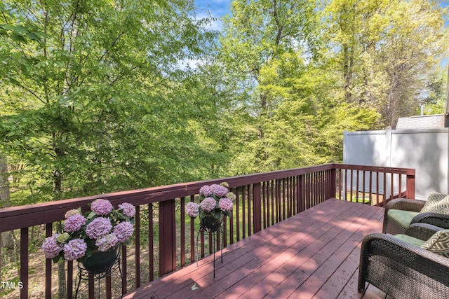 9005 River Estates Dr, Knightdale, NC 27545 - view of deck
