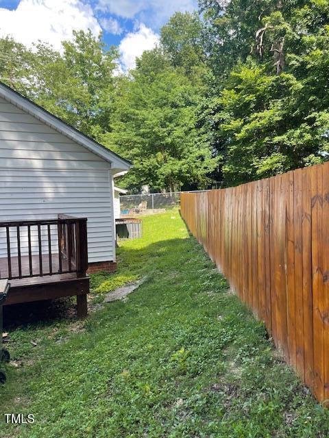 906 Camden Ave, Durham, NC 27701 - view of yard