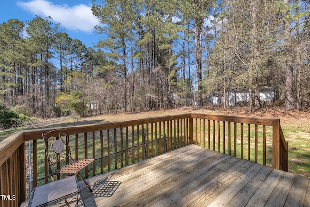view of deck