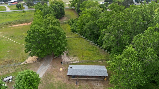 5237 Christian Light Rd, Fuquay Varina, NC 27526 - aerial view of property and surrounding area with rural landscape