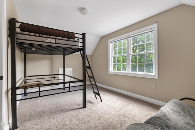 5237 Christian Light Rd, Fuquay Varina, NC 27526 - bedroom featuring lofted ceiling, carpet, and baseboards