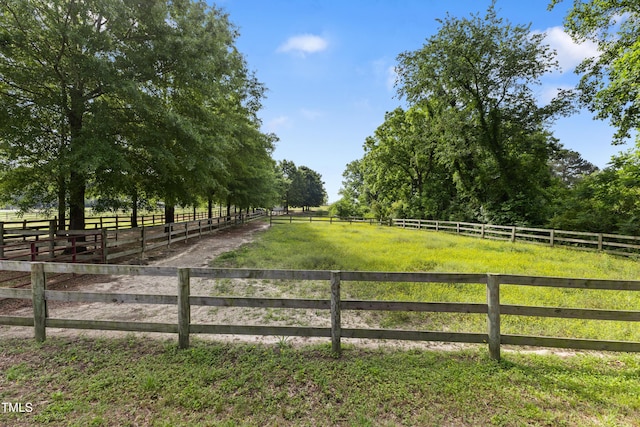 5237 Christian Light Rd, Fuquay Varina, NC 27526 - gate with fence and a view of rural / pastoral area