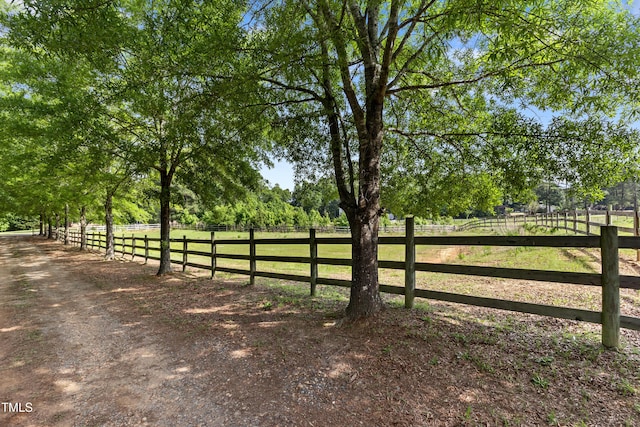 5237 Christian Light Rd, Fuquay Varina, NC 27526 - gate with fence and a view of rural / pastoral area