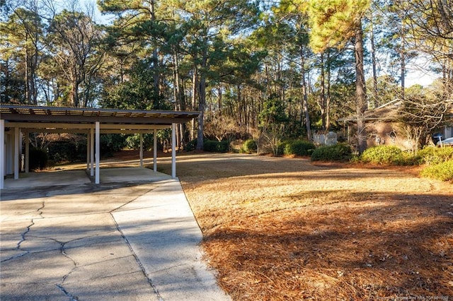 2427 Colgate Dr, Fayetteville, NC 28304 - view of yard featuring driveway