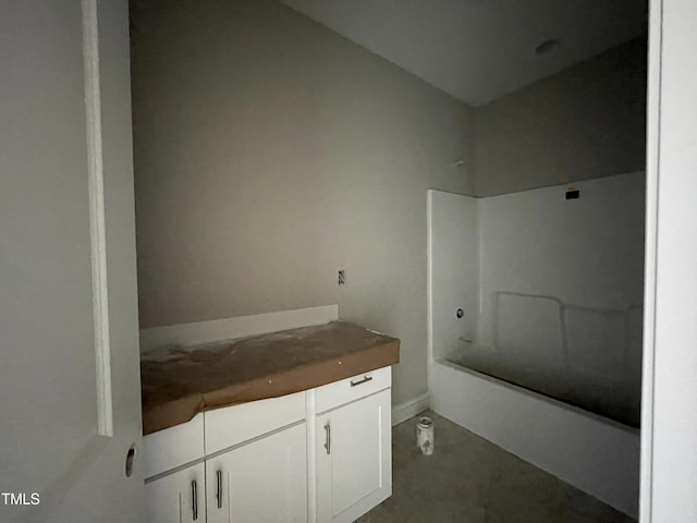 508 S Vance St, Fremont, NC 27830 - full bath with vanity, bathing tub / shower combination, and baseboards