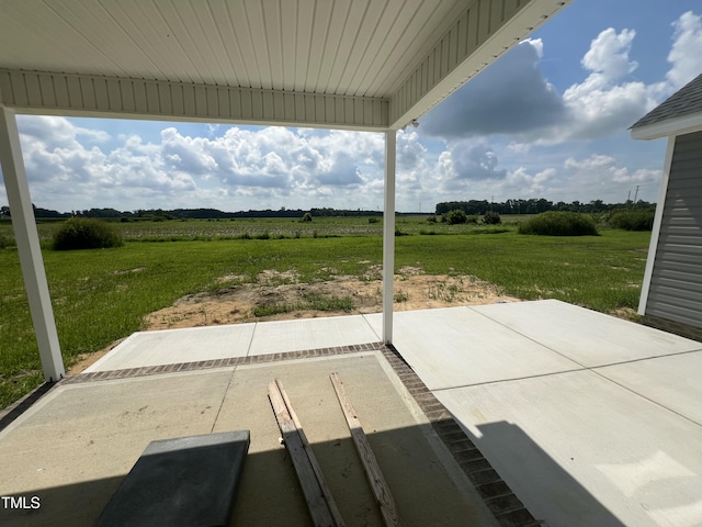 508 S Vance St, Fremont, NC 27830 - view of patio with a rural view