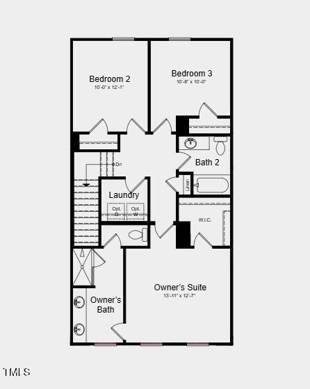 414 Rowe Way, Knightdale, NC 27545 - floor plan