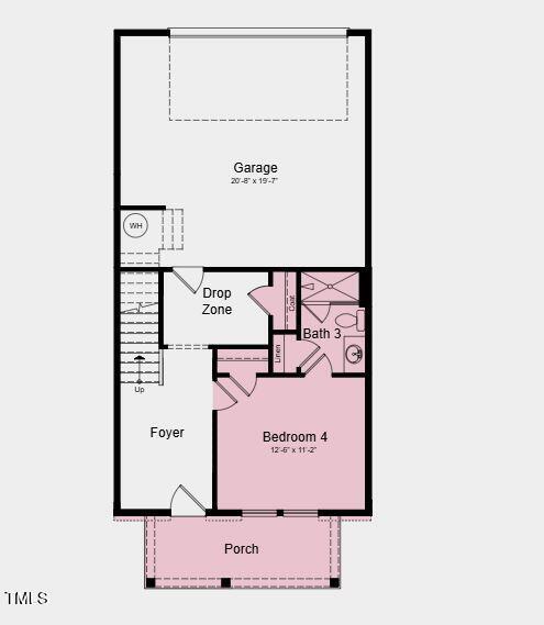414 Rowe Way, Knightdale, NC 27545 - view of layout
