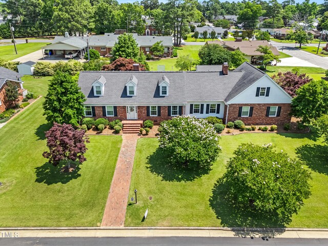 504 W Brocklyn St, Benson, NC 27504 - aerial perspective of suburban area