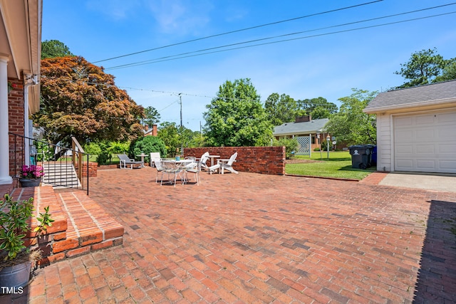 504 W Brocklyn St, Benson, NC 27504 - view of patio