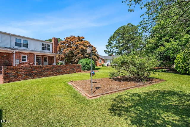 504 W Brocklyn St, Benson, NC 27504 - view of grassy yard