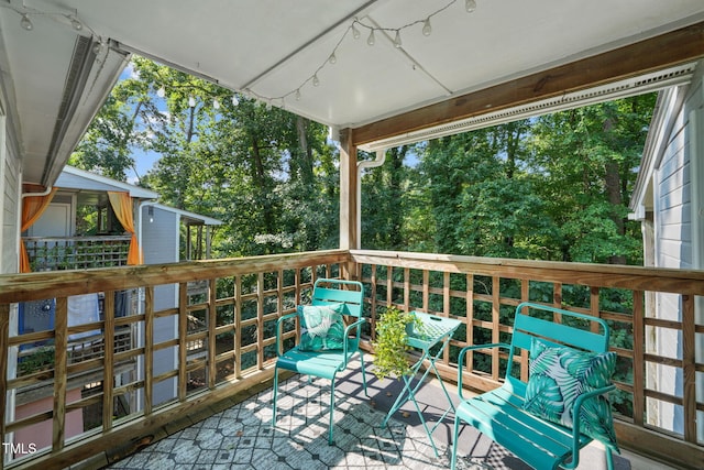 view of deck