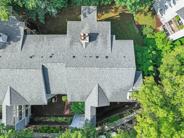 drone / aerial view