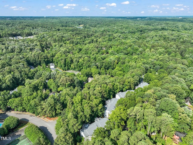 aerial view with a view of trees