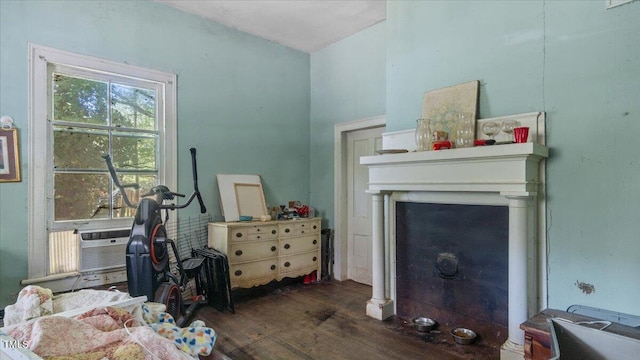 410 Halifax St, Warrenton, NC 27589 - bedroom with wood finished floors