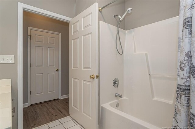 3159 Wisteria Ln Unit 101, Fayetteville, NC 28314 - full bathroom featuring tile patterned flooring and shower / bath combo