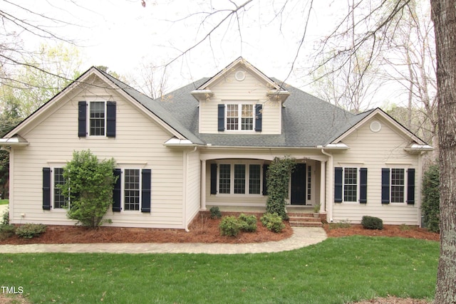85 Christenbury Ln, Clayton, NC 27527 - view of front of property featuring roof with shingles and a front lawn