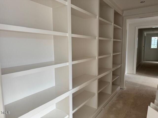1216 Barcroft Pl, Raleigh, NC 27615 - hall with concrete floors