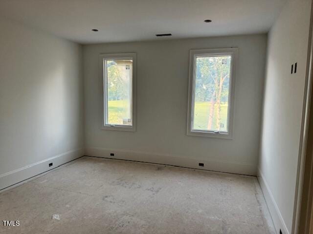 1216 Barcroft Pl, Raleigh, NC 27615 - spare room featuring baseboards