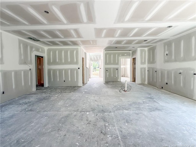 1312 Cory Cir, Fayetteville, NC 28312 - unfurnished living room featuring visible vents