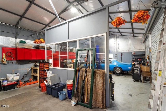 15 Longwood Dr, Youngsville, NC 27596 - garage with metal wall